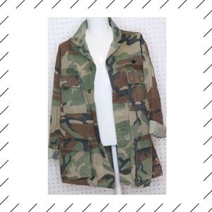 CAMO Cargo/Military Jacket